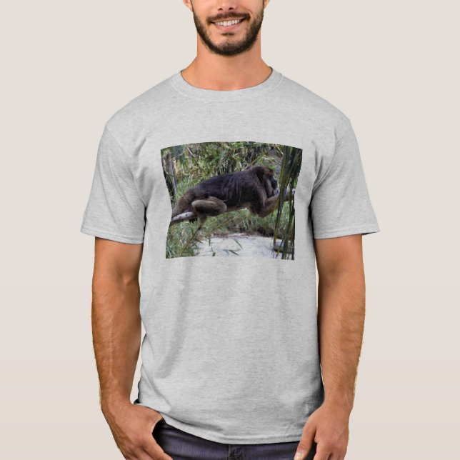 Camiseta de mono aullador relajante (Anverso)