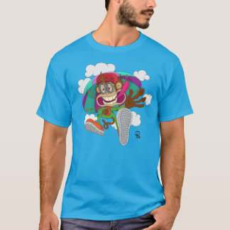 Camiseta de mono paracaidista