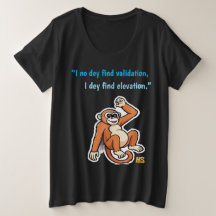 Camiseta de mono sin necesidad de validación | Hon