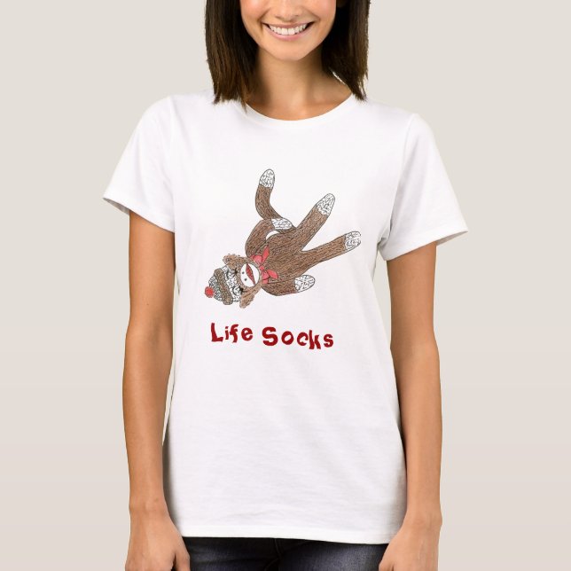 Camiseta de mono Socks Life (Anverso)