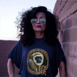 Camiseta de "mono" zodiaco chino
