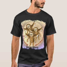 Camiseta de monos voladores