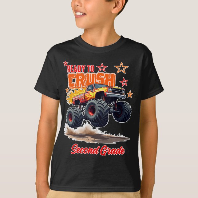 Camiseta de Monster "Crush Second Grae" (Anverso)