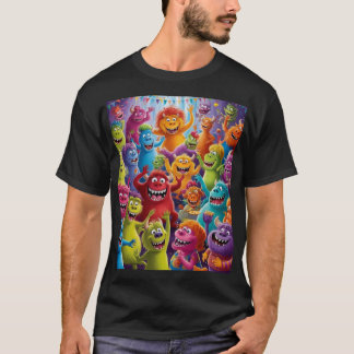 Camiseta de Monstruo Cute: Celebra la diversión co