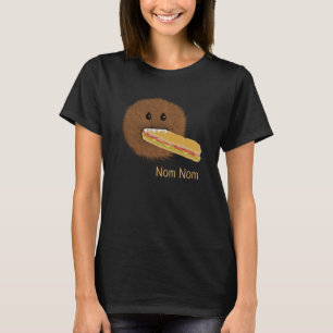 Camiseta de Monstruo de Sub Nom Nom