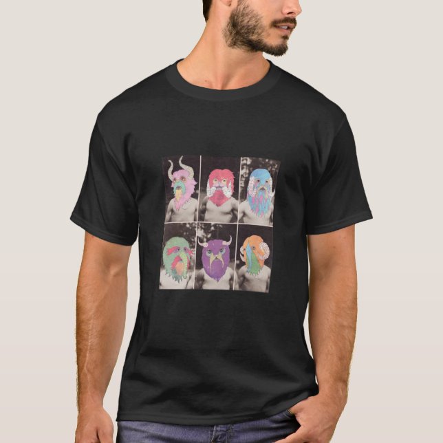 Camiseta De monstruos y hombres (Anverso)