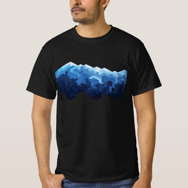 Camiseta de montaña de nieve (Anverso)