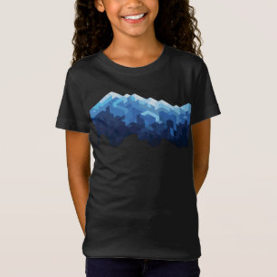Camiseta de montaña de nieve