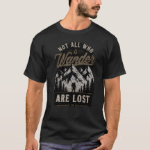 Camiseta de montaña para hombre "No todos los que