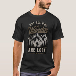 Camiseta de montaña para hombre "No todos los que