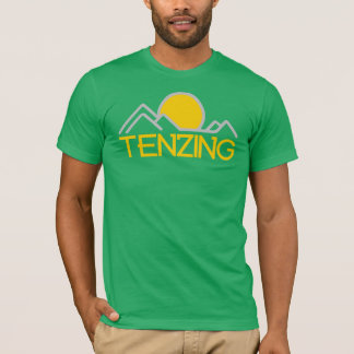Camiseta de montaña tensa