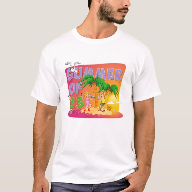Camiseta De mooie zomer van 2023 (Anverso)