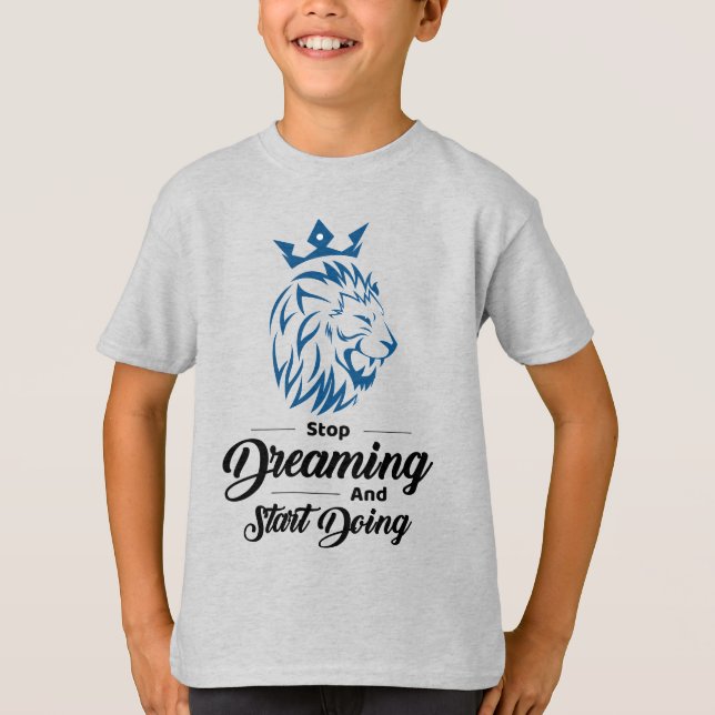 Camiseta de Motivación Chicos León (Anverso)