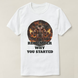 Camiseta de motivación de gimnasio de guerrero Esp