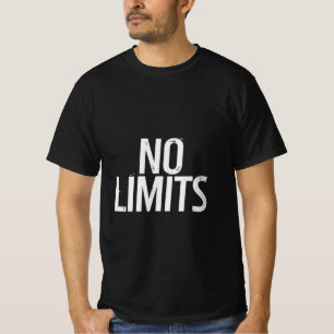 Camiseta de Motivación de Gimnasio Sin Límites C