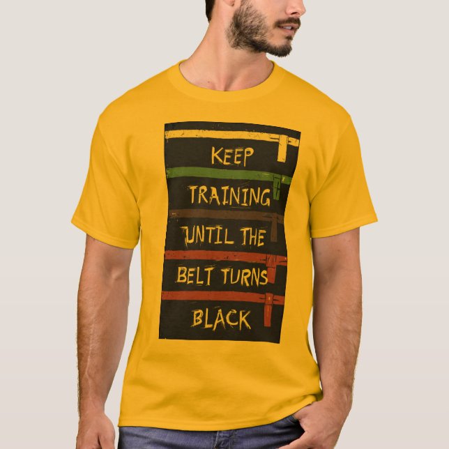 Camiseta De Motivación De Las Artes Marciales - 'S (Anverso)