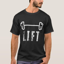 Camiseta de MOTIVACIÓN Y FITNESS DE GIMNASIO LIFT