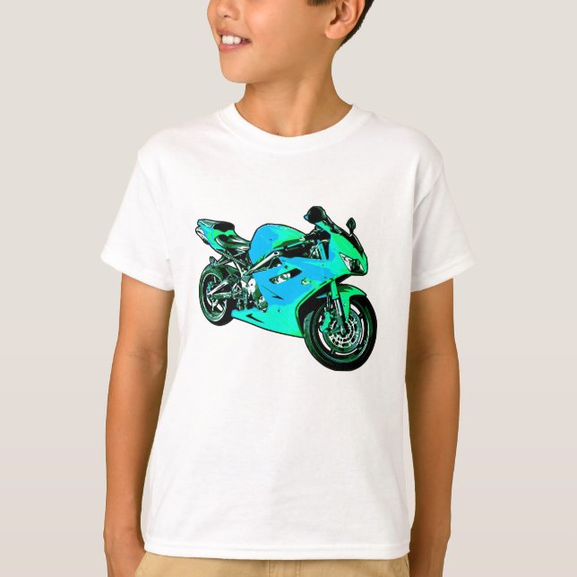 Camiseta de motocicleta (Anverso)
