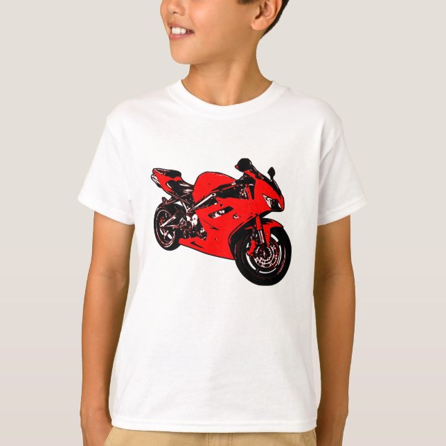 Camiseta de motocicleta (Anverso)