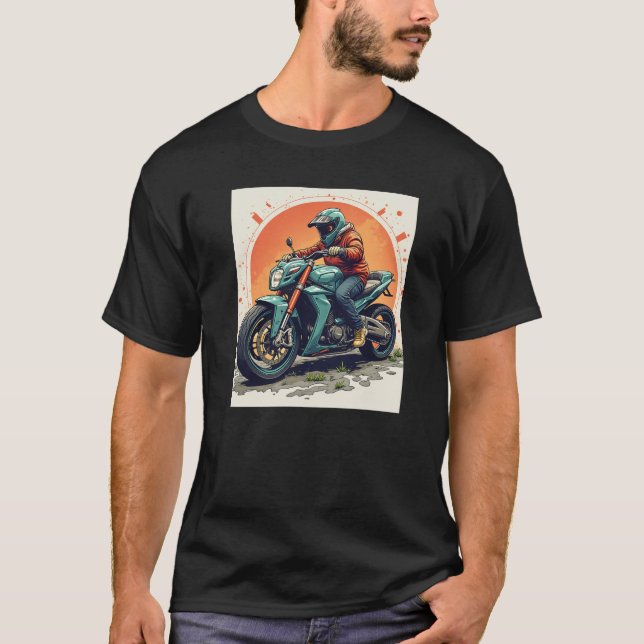 camiseta de motocicleta (Anverso)