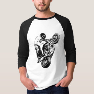 Camiseta de motocicleta