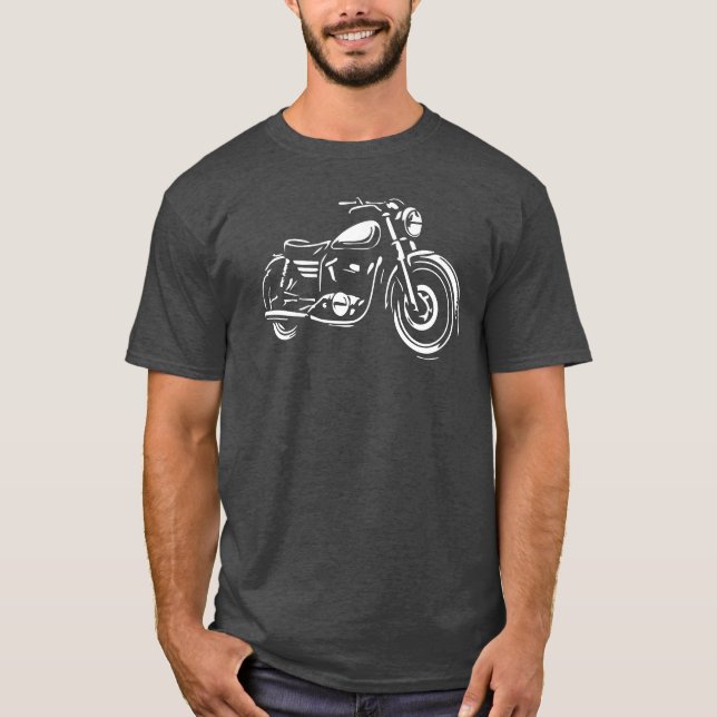 Camiseta de motocicleta Cruiser (Anverso)