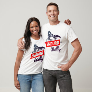 Camiseta de Motocicleta de Rally Enduro Aventura