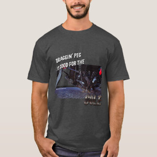 Camiseta de motocicleta Draggin' Peg es buena para