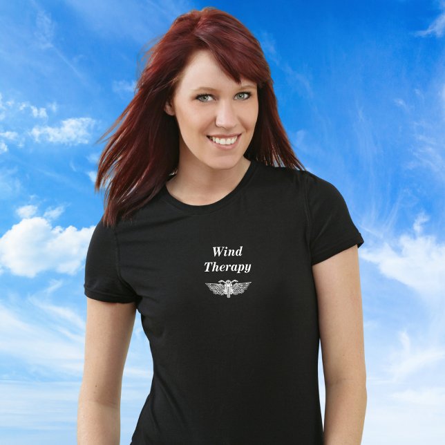 Camiseta de motocicleta para mujeres con Terapia d (Subido por el creador)