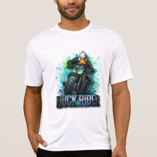 Camiseta de Motocicleta Pato Cyber Rider 3D