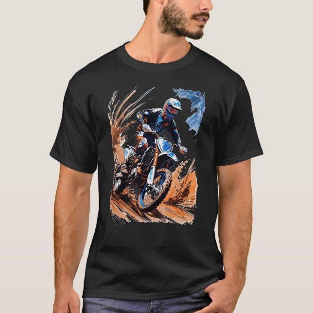 Camiseta de Motocross (Anverso)