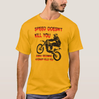 Camiseta de Motocross de Moto de Tierra Divertida