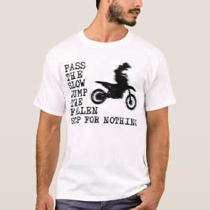Camiseta de Motocross de Moto de Tierra Stop For N