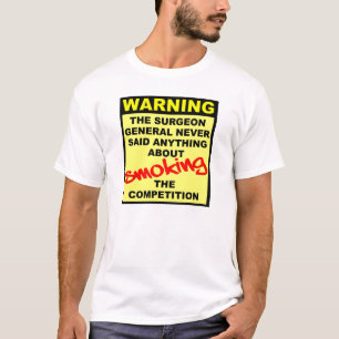 Camiseta de Motocross Dirt Bike "Fuma a la Compete