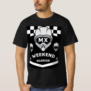 Camiseta de Motocross Rider Guerrero del Fin de Se