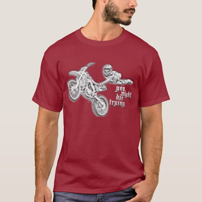 Camiseta de Motorcross (Anverso)