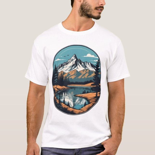 camiseta de Mountain Vista (Anverso)