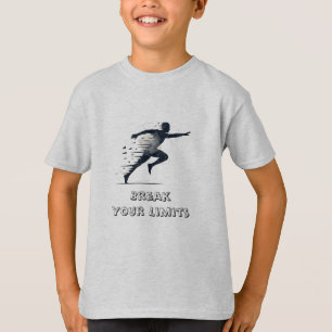 Camiseta de movimiento de silueta mínima - Gráfico
