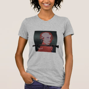Camiseta de Mozart/del Clarinet