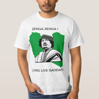 Camiseta de Muammer Gaddafi