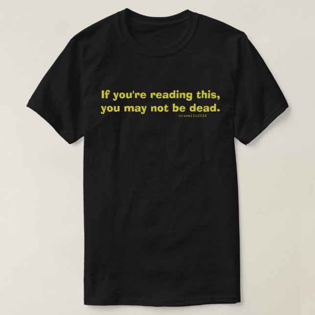 Camiseta de muerto (Diseño del anverso)