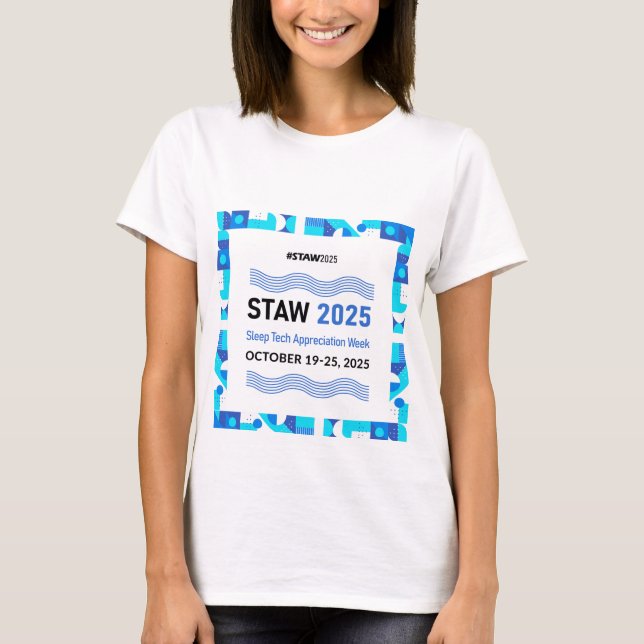 Camiseta de mujer AAST 2025 STAW (Anverso)