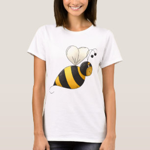 Camiseta de mujer abeja regordeta