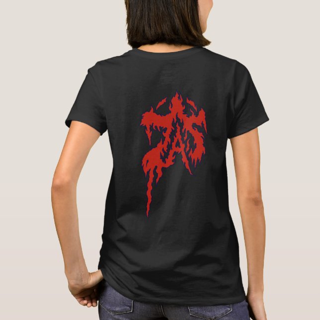 Camiseta de mujer Akumakaze (Reverso)