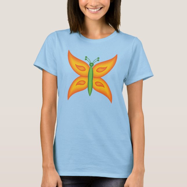 Camiseta de mujer Alien Butterfly (Anverso)