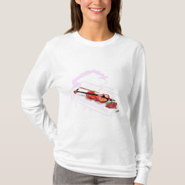 Camiseta de mujer: amor a la música