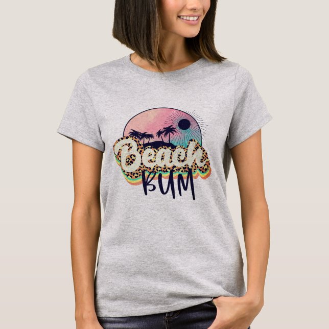Camiseta de mujer Beach Bum (Anverso)