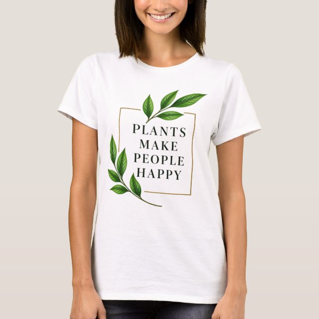 Camiseta de Mujer Botánica (Anverso)
