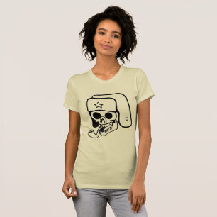 Camiseta de Mujer Chic Russian Skull - Artística