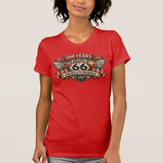 Camiseta de mujer Chicago Ruta 66 Windy City 100 A